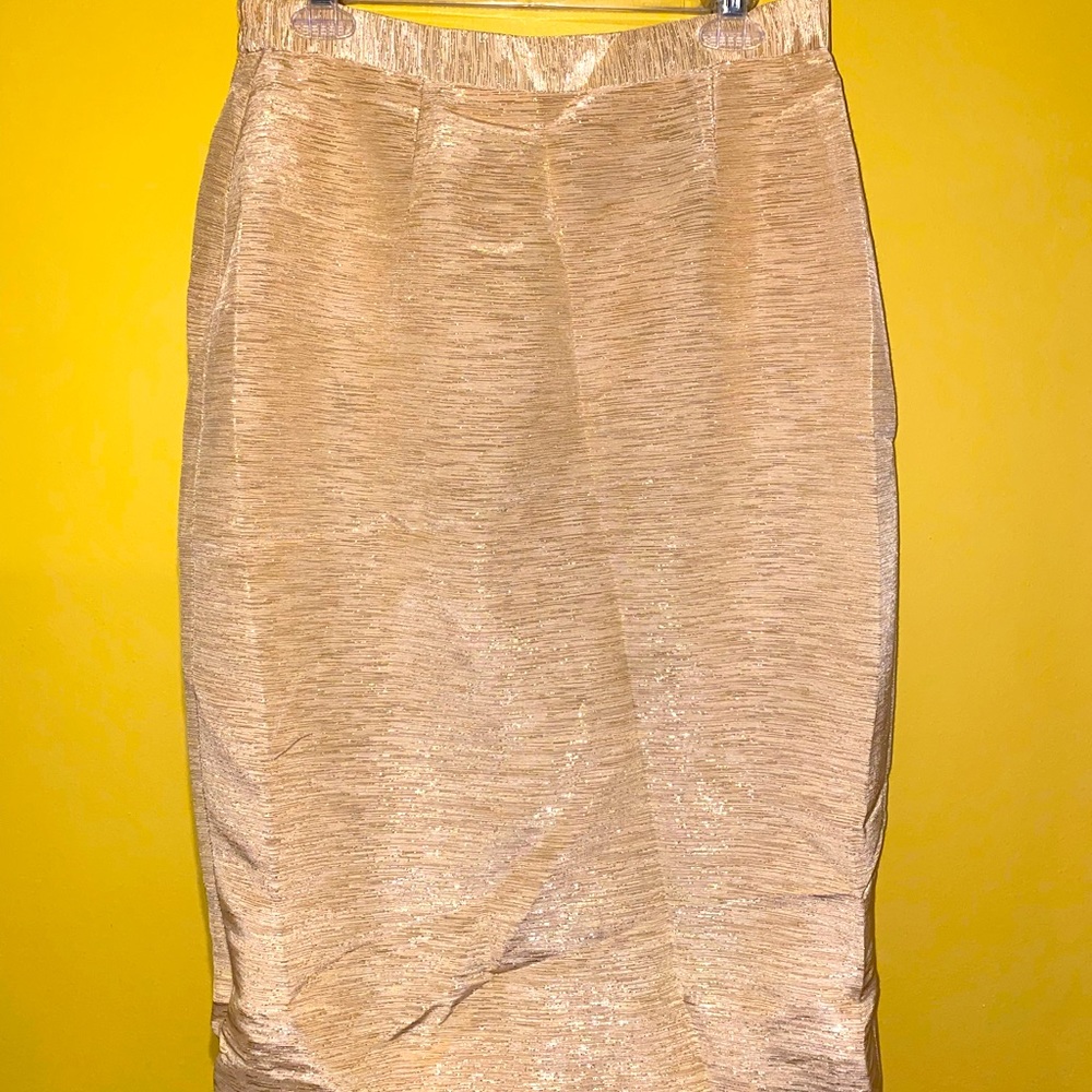 Beautiful gold skirt